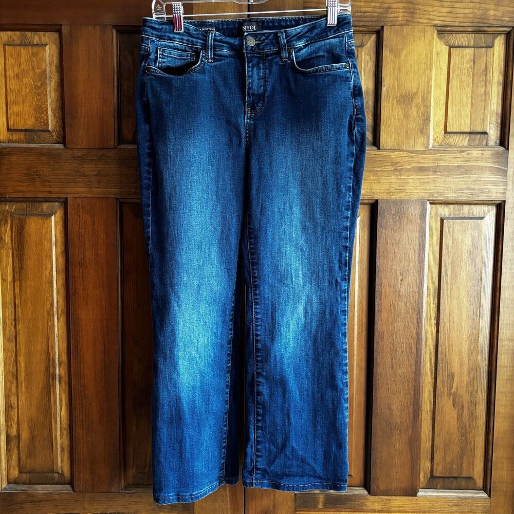 NYDJ Barbara Bootcut Denim Jeans Women's Size 8 US, 38 EU Lift Tuck Technology - Picture 2 of 10